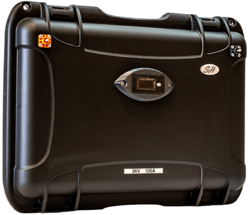 Valise lithium LifeP04 SH-Lithium pour alimenter moteur électrique 